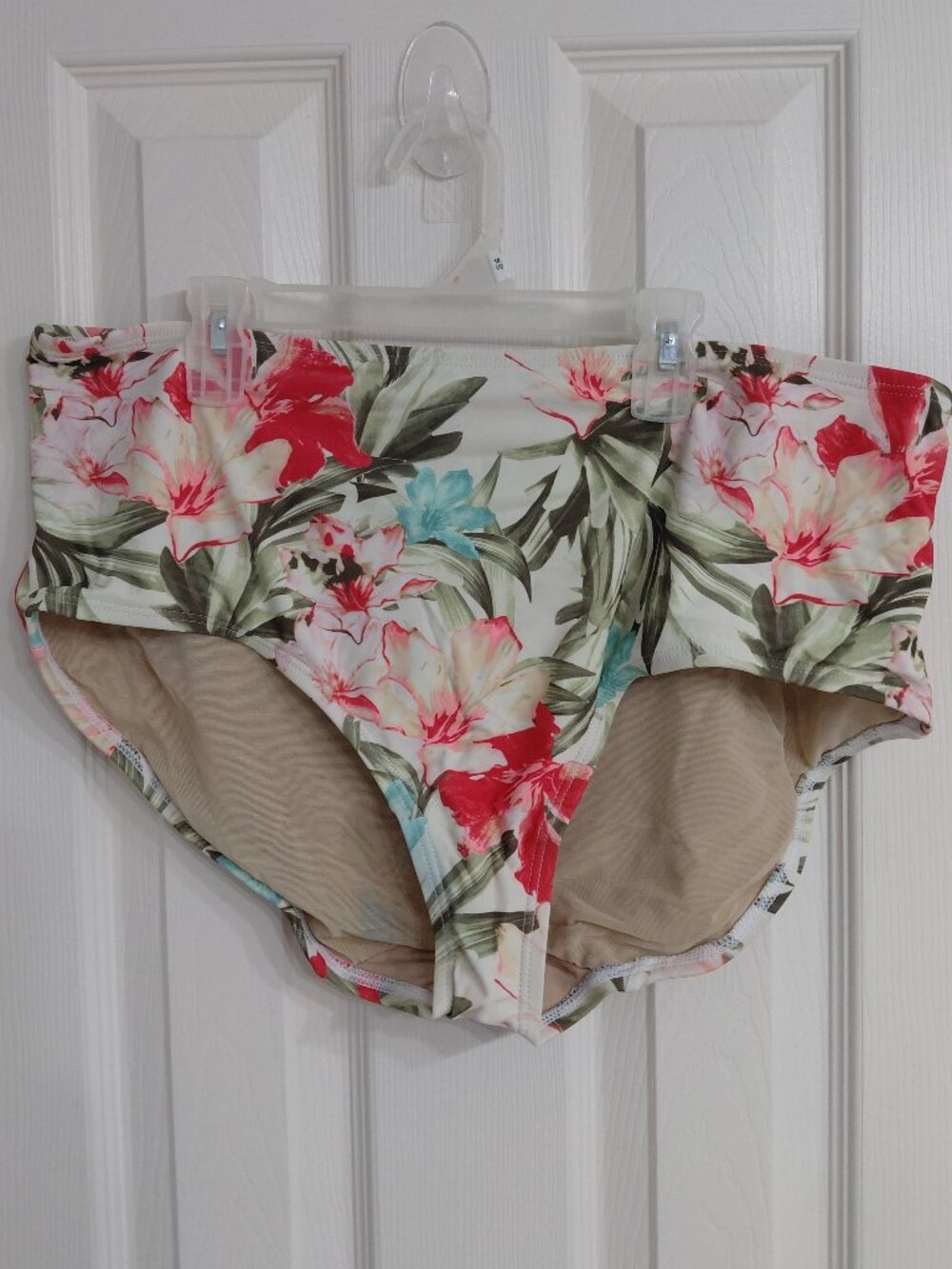 Cacique Tropical Print Swim Botton
